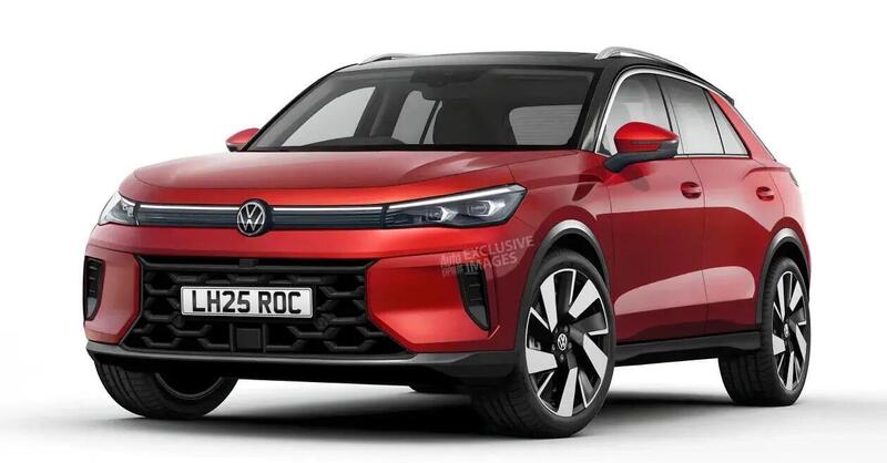 Volkswagen T-Roc 2025: l&#039;ultima auto di Wolfsburg senza pile [RENDER]