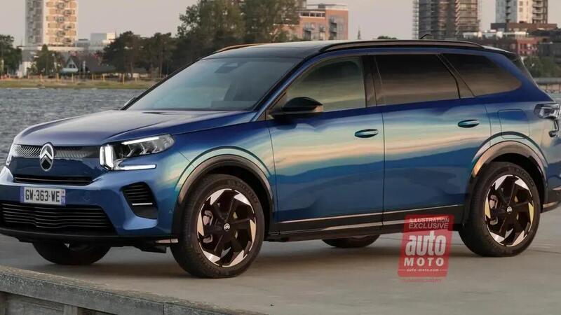 Citroen C5 Aircross, familiare a sette posti meno costosa della Peugeot 5008 (RENDER) 