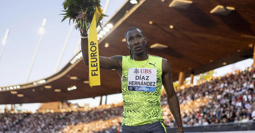 Ok, ma chi &egrave; Andy D&iacute;az: il triplista cubano che rappresenter&agrave; l&rsquo;Italia a Parigi 2024