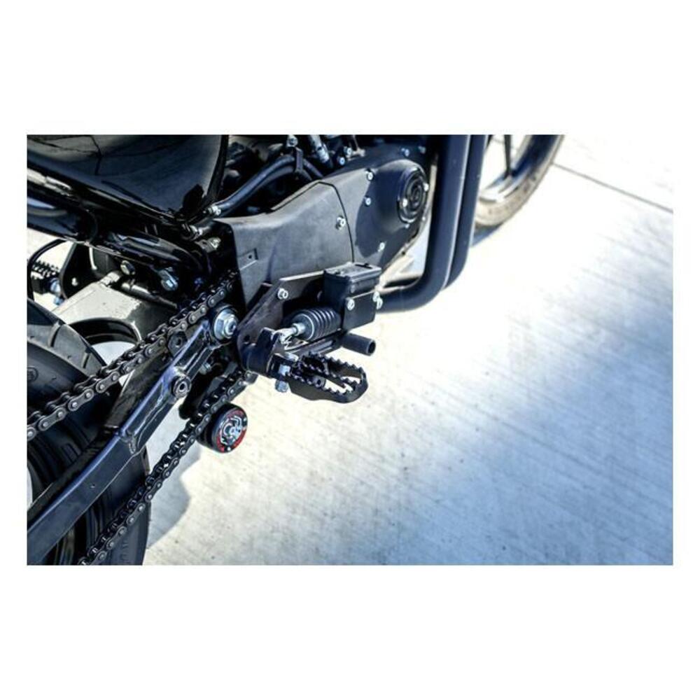 Pedaline BMX MINI STYLE Burly nere regolabili Burl 