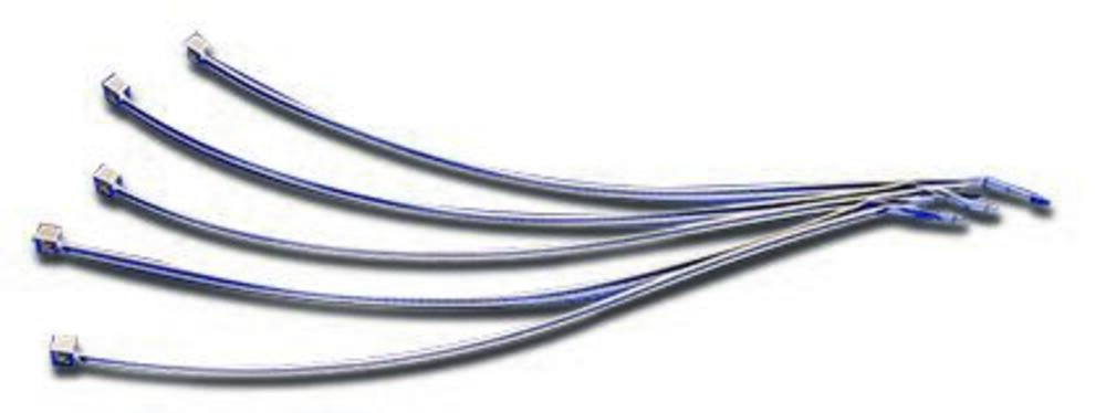 Fascette cromate lunghe 30 cm Custom Chrome 