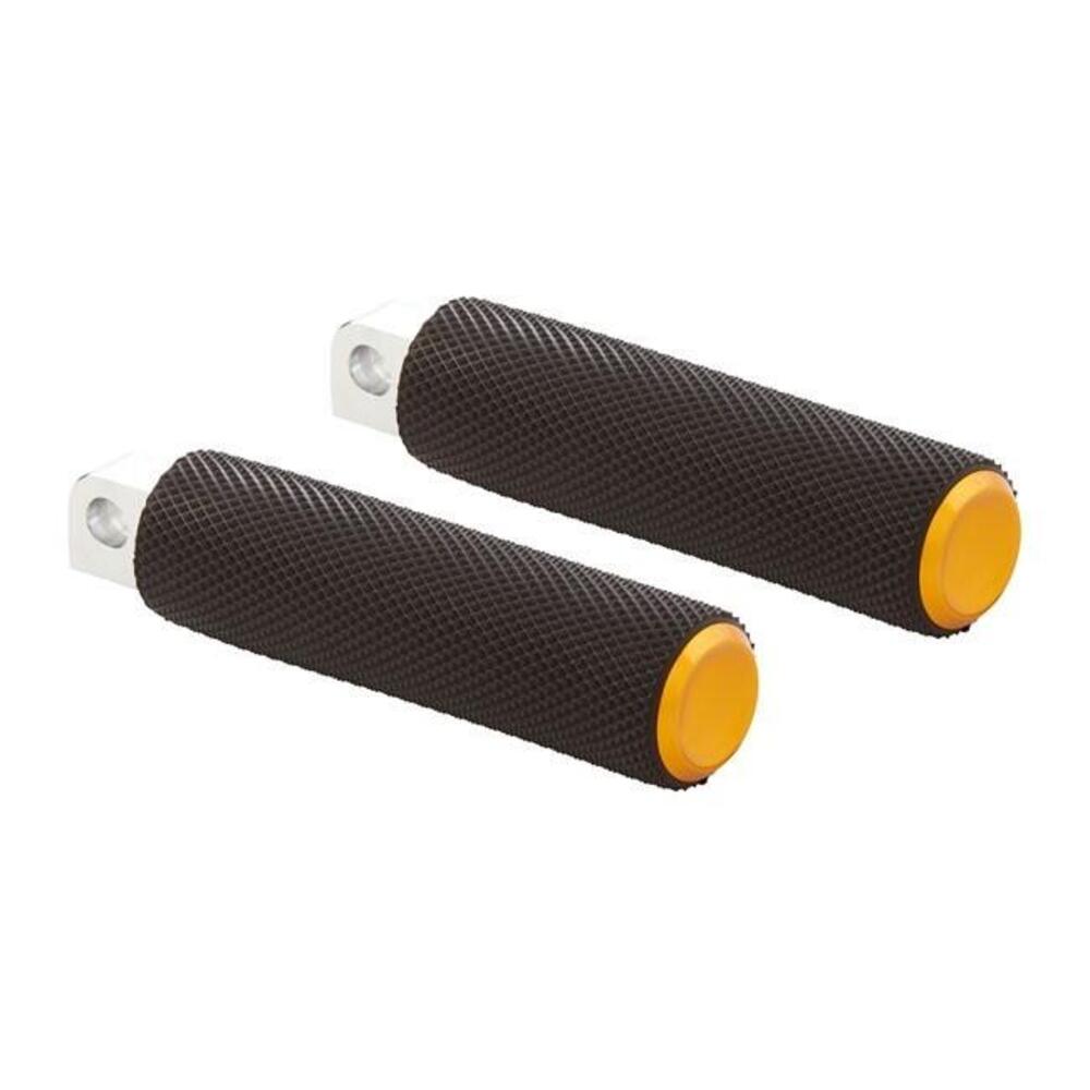 Pedaline passeggero Arlen Ness Fusion Knurled oro