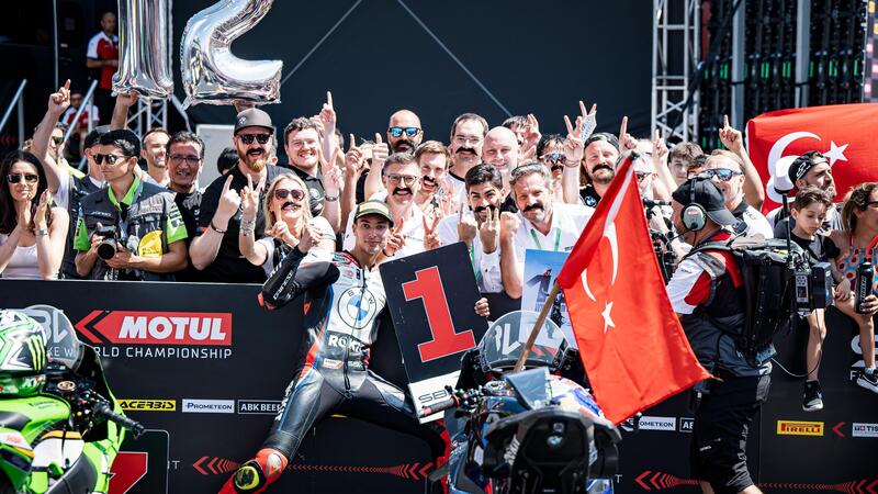 SBK 2024. Toprak si aggiudica la Superpole Race di Portimao