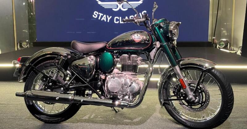 Royal Enfield Classic 350 presentato in India il MY 2024