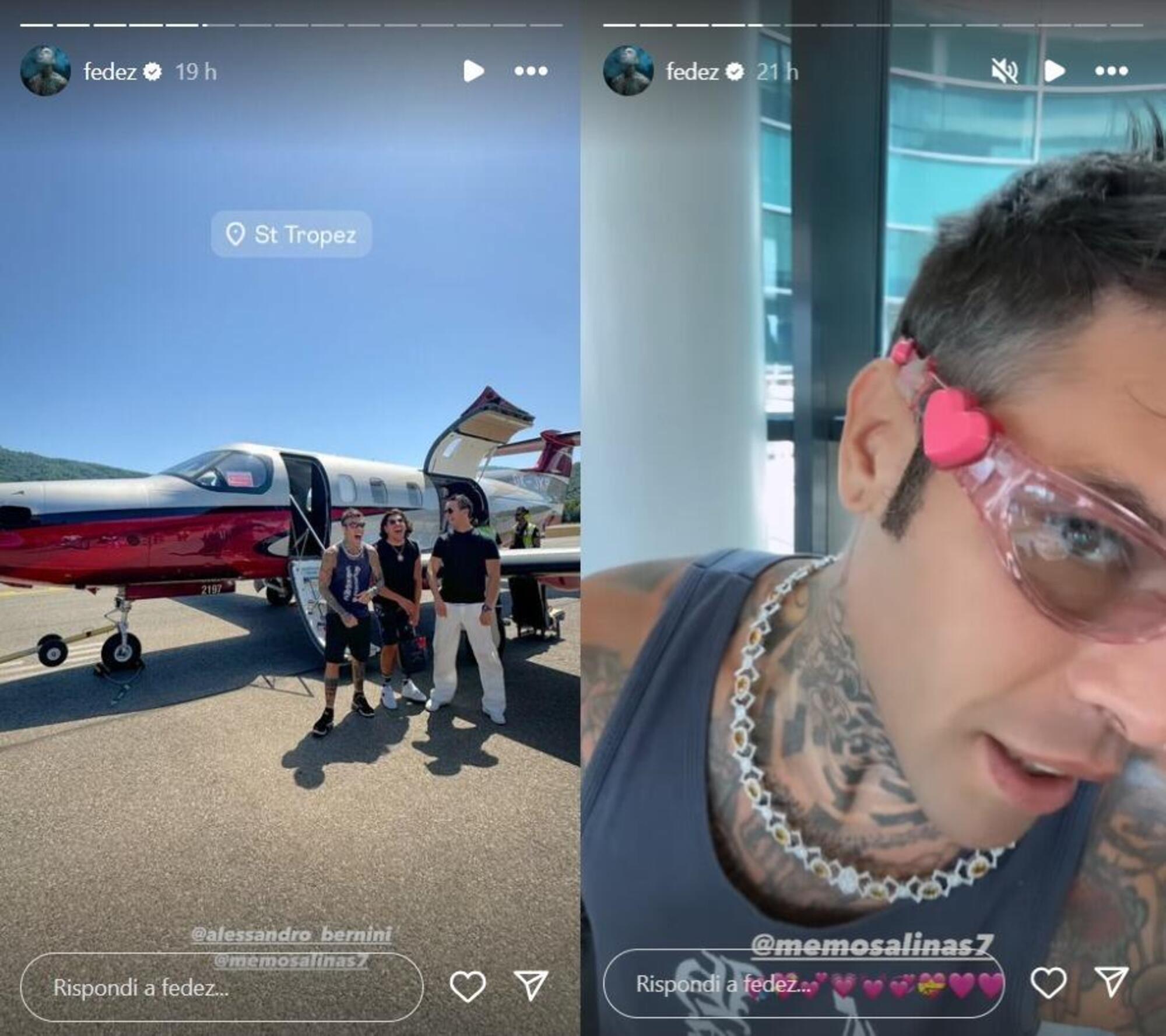 Fedez con Memo Salinas