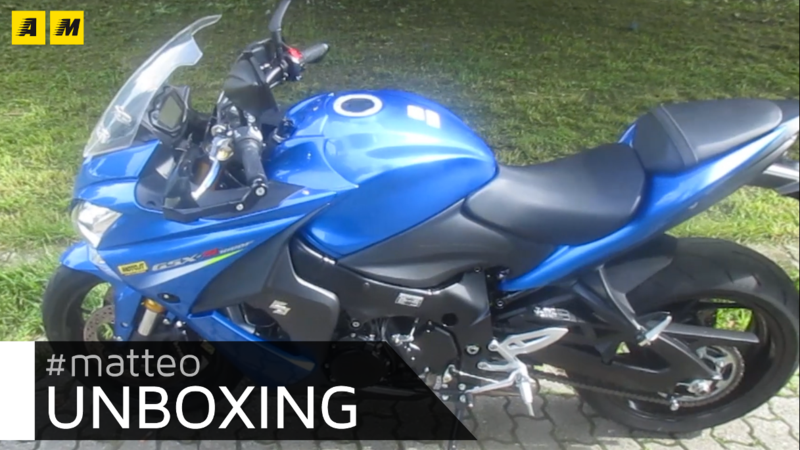 L&#039;unboxing di Matteo: Suzuki GSX-S1000F