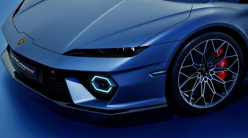 La Lamborghini Temerario monta di serie freni carboceramici