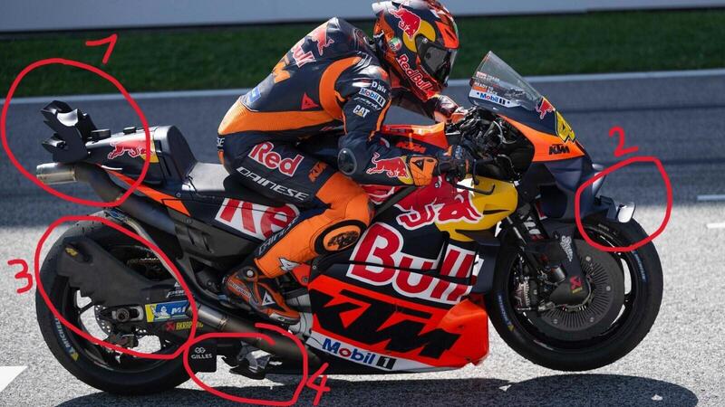 MotoGP 2024. GP d&#039;Austria. Quante novit&agrave; aerodinamiche nella KTM di Pol Espargaro! [GALLERY]