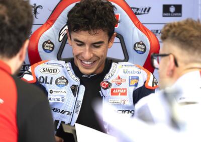 MotoGP 2024. GP d'Austria. Marc Marquez dopo il venerdì: Qui le quattro GP24 vanno bene ma noi siamo vicini. Scia? Oggi sono andato da solo ma se serve domani la prendo