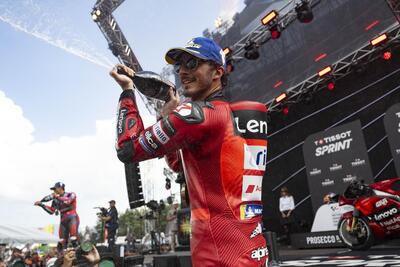 MotoGP 2024. GP d'Austria. Pecco Bagnaia: "Io e Jorge Martin in una lotta ad armi pari. Marc Marquez? Va apprezzato per la sua determinazione"