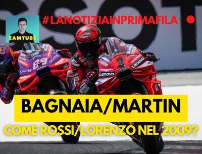 MotoGP 2024 - Bagnaia/Martin come Rossi/Lorenzo nel 2009? [VIDEO]