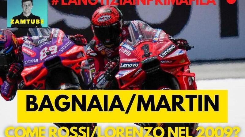 MotoGP 2024 - Bagnaia/Martin come Rossi/Lorenzo nel 2009? [VIDEO]