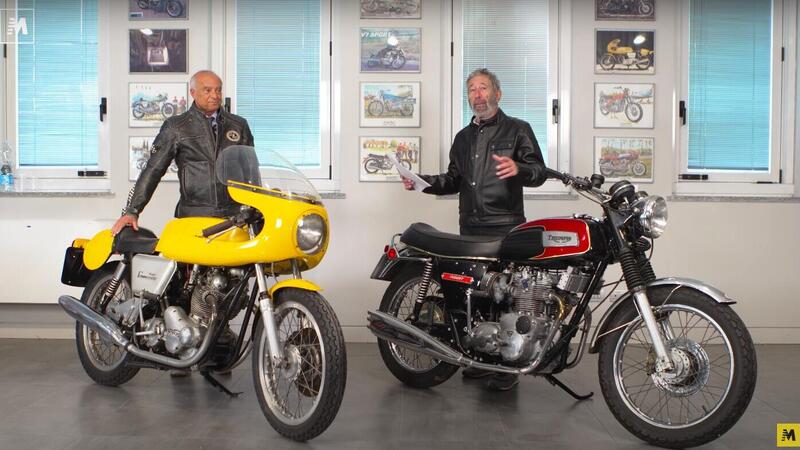 Norton 750 PR e Triumph 750 Trident: l&#039;evoluzione e il restauro [VIDEO]