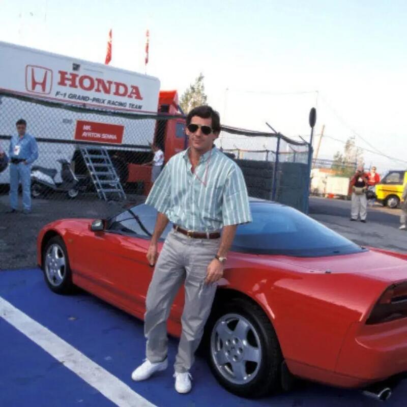 La prima Honda NSX con Ayrton Senna