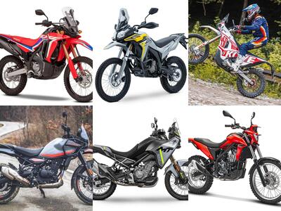 Cerchio anteriore da 21", motore entro i 500 cc: ecco 6 Adventure "mid-range" 