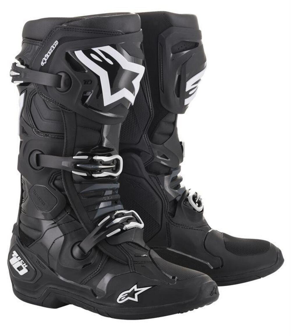 Stivali cross Alpinestars TECH 10 Nero Nero