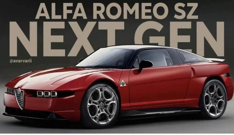 Alfa Romeo SZ Next Gen: vi piace la coup&eacute; SZ allungata di questo render?