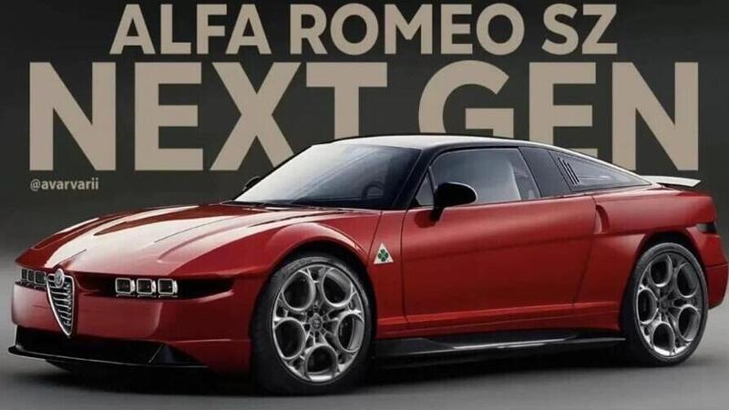 Alfa Romeo SZ Next Gen: vi piace la coup&eacute; SZ allungata di questo render?