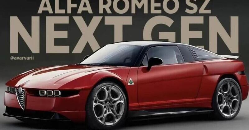 Alfa Romeo SZ Next Gen: vi piace la coup&eacute; SZ allungata di questo render?