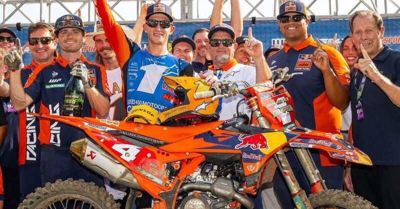 Chase Sexton vince l&rsquo;AMA National 450 2024! 