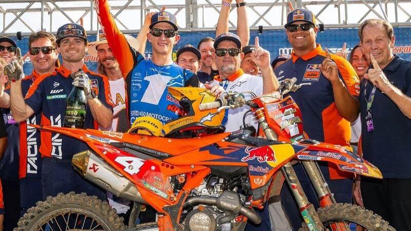 Chase Sexton vince l&rsquo;AMA National 450 2024! 