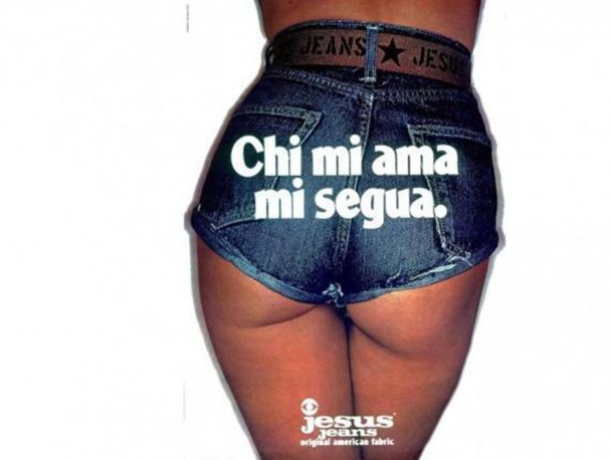 &ldquo;Chi mi ama mi segua&rdquo; nella campagna per Jesus jeans