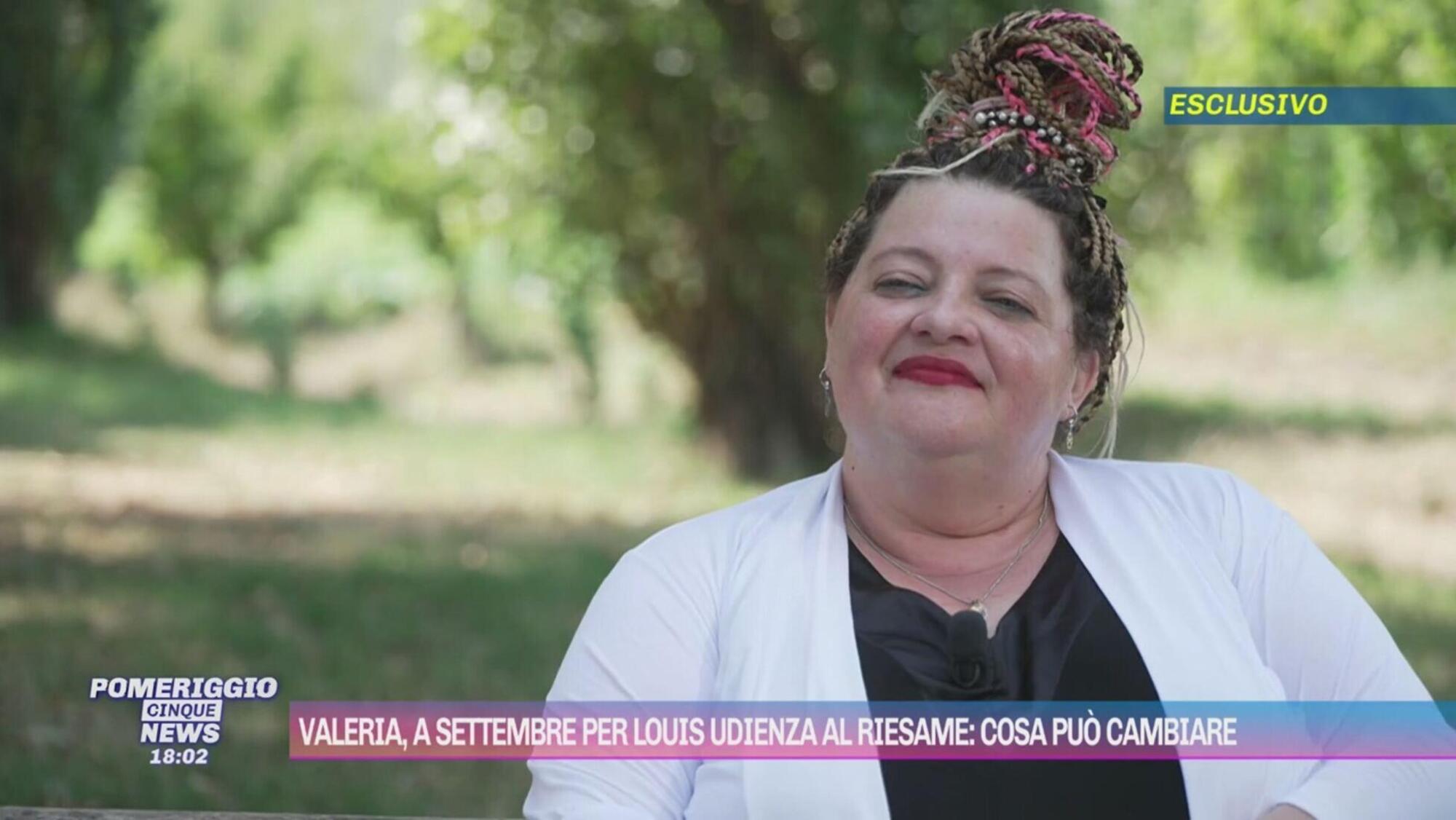 Valeria Bartolucci, moglie di Louis Dassilva, intervistata da Pomeriggio Cinque