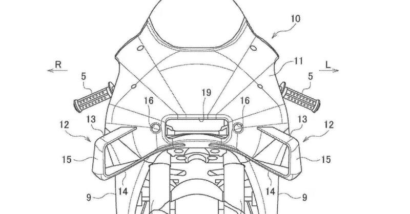 Aerodinamica: brevetto in stile MotoGP per Suzuki