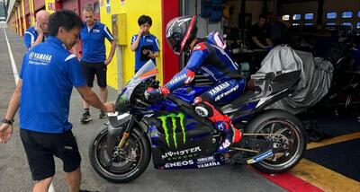 MotoGP 2024. GP di Aragon. Yamaha, nuovo pacchetto aerodinamico e motore dopo Misano. Ma Fabio Quartararo dice: "Manca il grip"
