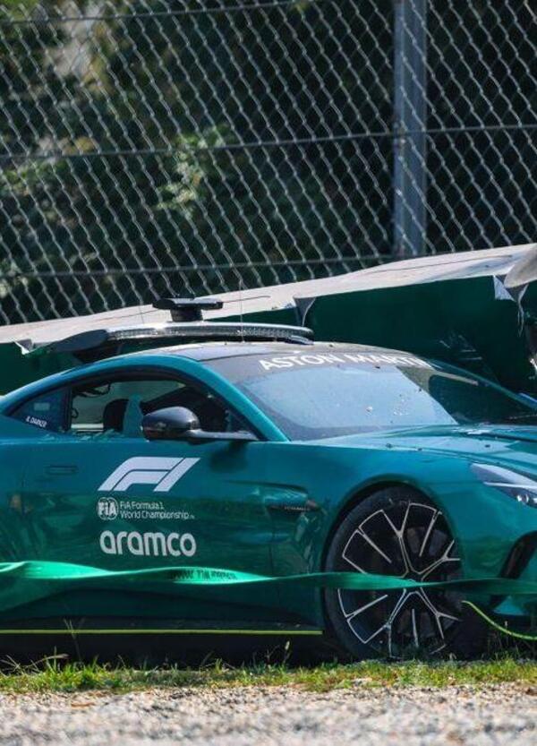 La safety car finisce in barriera alla Parabolica: ma cosa &egrave; successo a Monza?