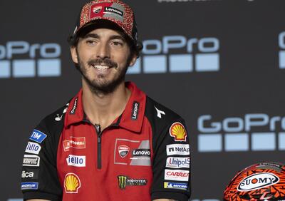 MotoGP 2024. GP di Aragon. Pecco Bagnaia sulla GP24: La moto perfetta non esiste, agli ingegneri chiederei un po' più di trazione