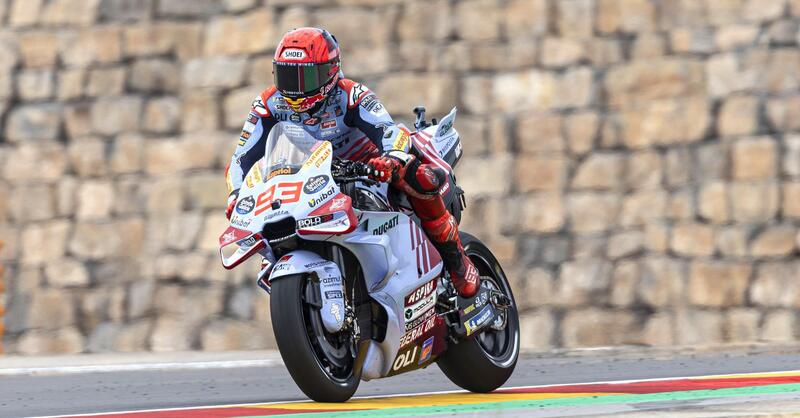 MotoGP 2024. GP di Aragon. Marc Marquez, primo al venerd&igrave; dopo 3 anni, non si sbilancia: &quot;Abbiamo una buona opportunit&agrave; questo weekend&quot;