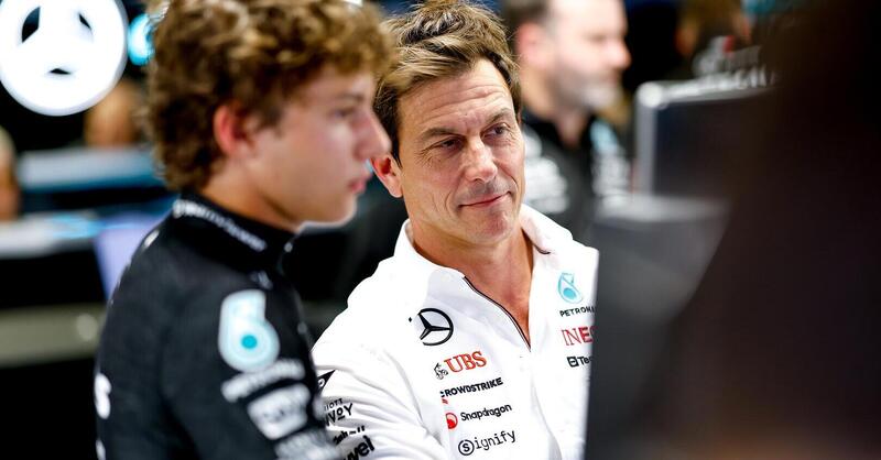 F1. Mercedes, Toto Wolff: &quot;Antonelli e Russell sono la line-up che ho sempre voluto&quot;