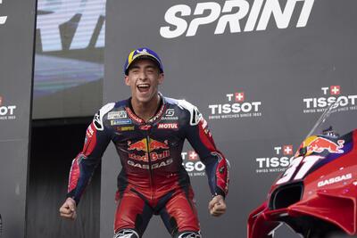 MotoGP 2024. GP di Aragon. Pedro Acosta: "Il mio primo "vero" podio. L'asfalto? Dovremmo farlo asciugare, ma facciamo tutto all'ultimo"
