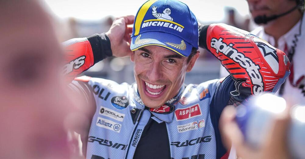 Aspettate ancora una notte per dire che Marc Marquez &egrave; tornato. Lui intanto invidia Pecco Bagnaia, nono: &ldquo;Vorrei essere come lui&hellip;&rdquo;