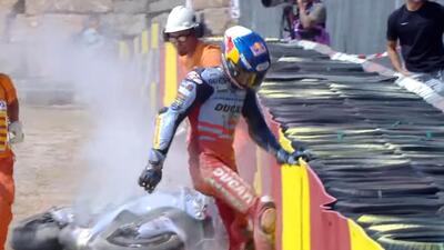 MotoGP 2024. GP di Aragon. Alex Marquez sull'incidente: "Se qualcuno poteva evitare il contatto era Pecco Bagnaia"