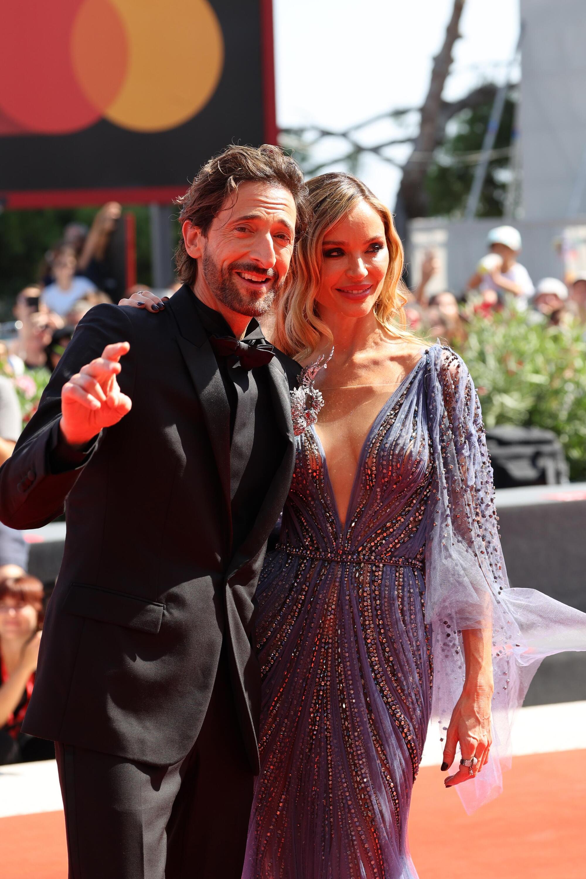 Adrien Brody e Georgina Chapman