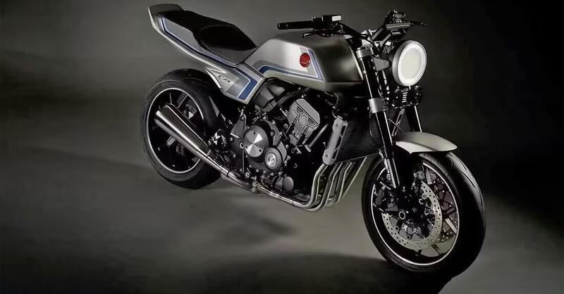 Una modern classic in stile Bol d&rsquo;Or basata sulla futura Honda Hornet 1000? 