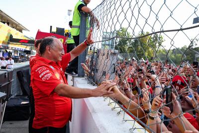 F1. Ferrari. Fr&eacute;d&eacute;ric Vasseur: "La strategia ad una sola sosta &egrave; da sempre stata nei nostri piani per Monza"
