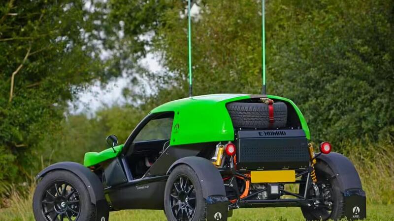 Ariel e-Nomad: arriva l&#039;elettrico da 281 CV per l&#039;offroad veloce