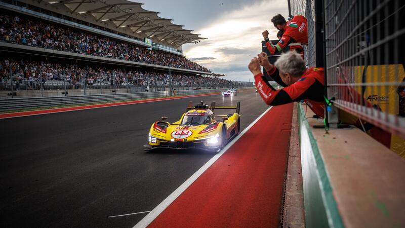 Ferrari vince anche nel WEC alla Lone Star Le Mans del COTA con la #83 di AF Corse