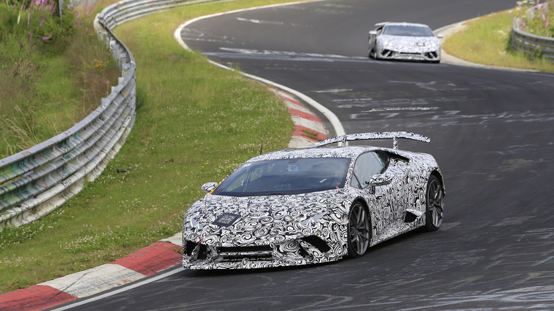 Lamborghini Hurac&agrave;n Superleggera: ecco le foto spy