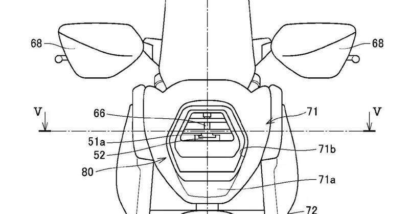 Anche Honda sta lavorando ad una pocket bike elettrica. Ma ha la forcella della Gold Wing e un foro sul faro