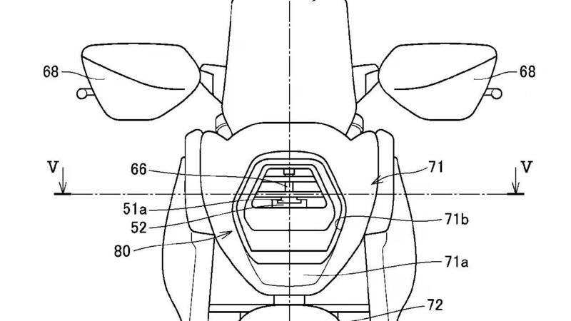 Anche Honda sta lavorando ad una pocket bike elettrica. Ma ha la forcella della Gold Wing e un foro sul faro