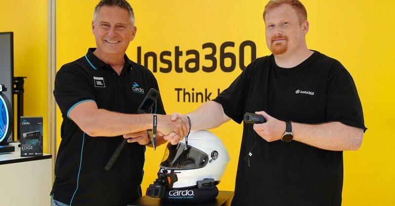 Insta360 e Cardo Systems: una partnership pensata per i motociclisti