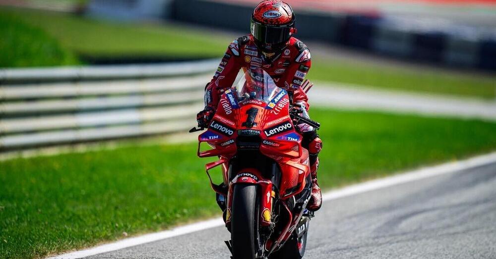 Pecco, poi Marquez, Martin, Morbidelli e Bastianini. La solitudine di Pedro Acosta nel venerd&igrave; di Misano in mezzo a sei Ducati