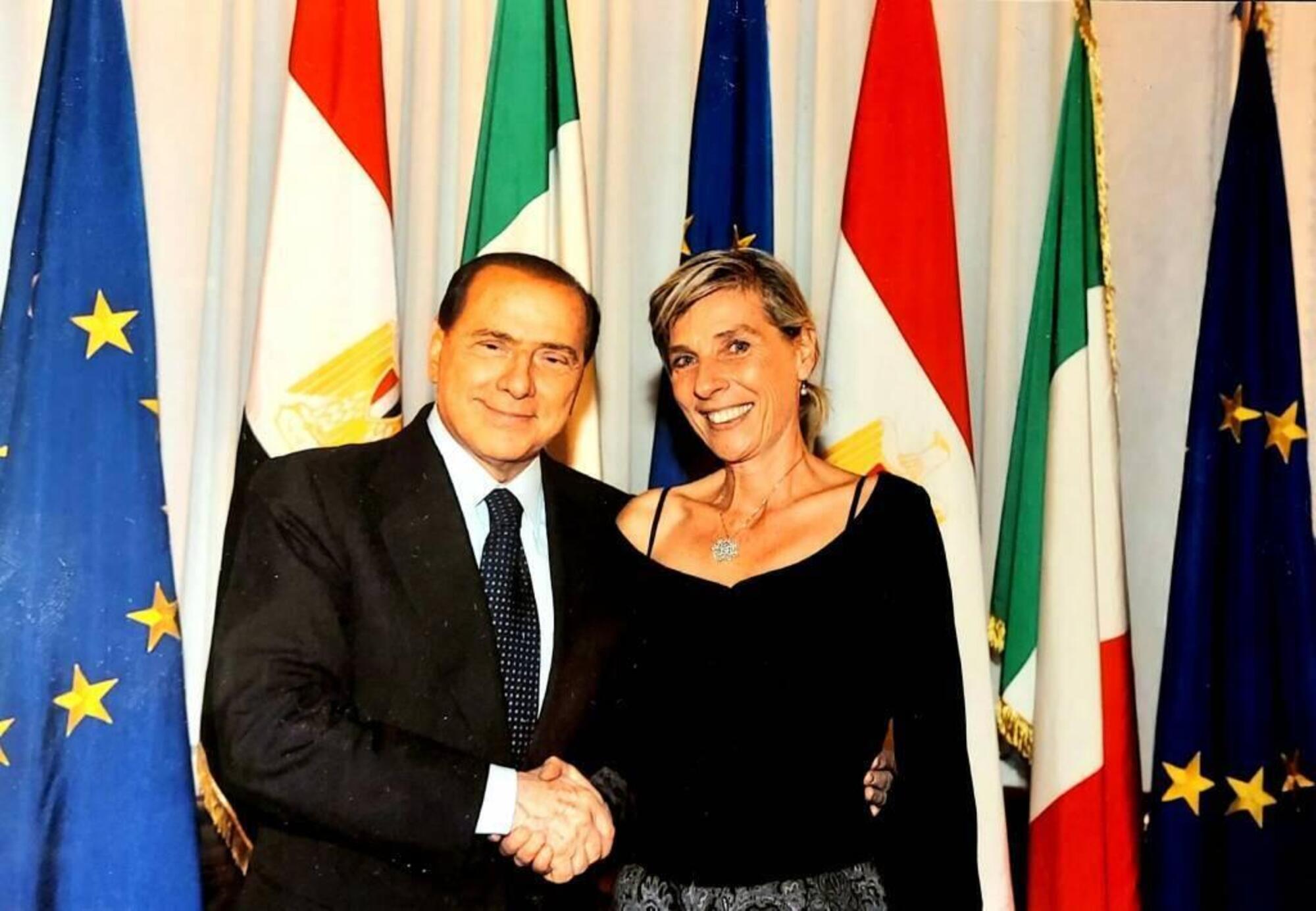 Emanuela Bruni e Silvio Berlusconi 