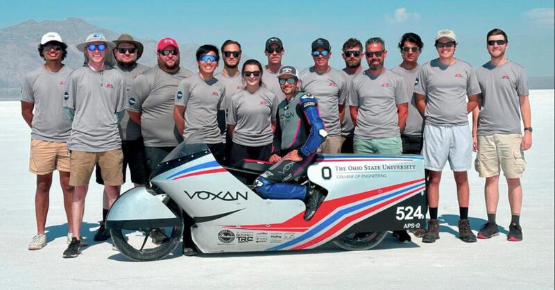 Nuovo primato mondiale: la moto elettrica Voxan Ohio State RW-5 stabilisce 4 record