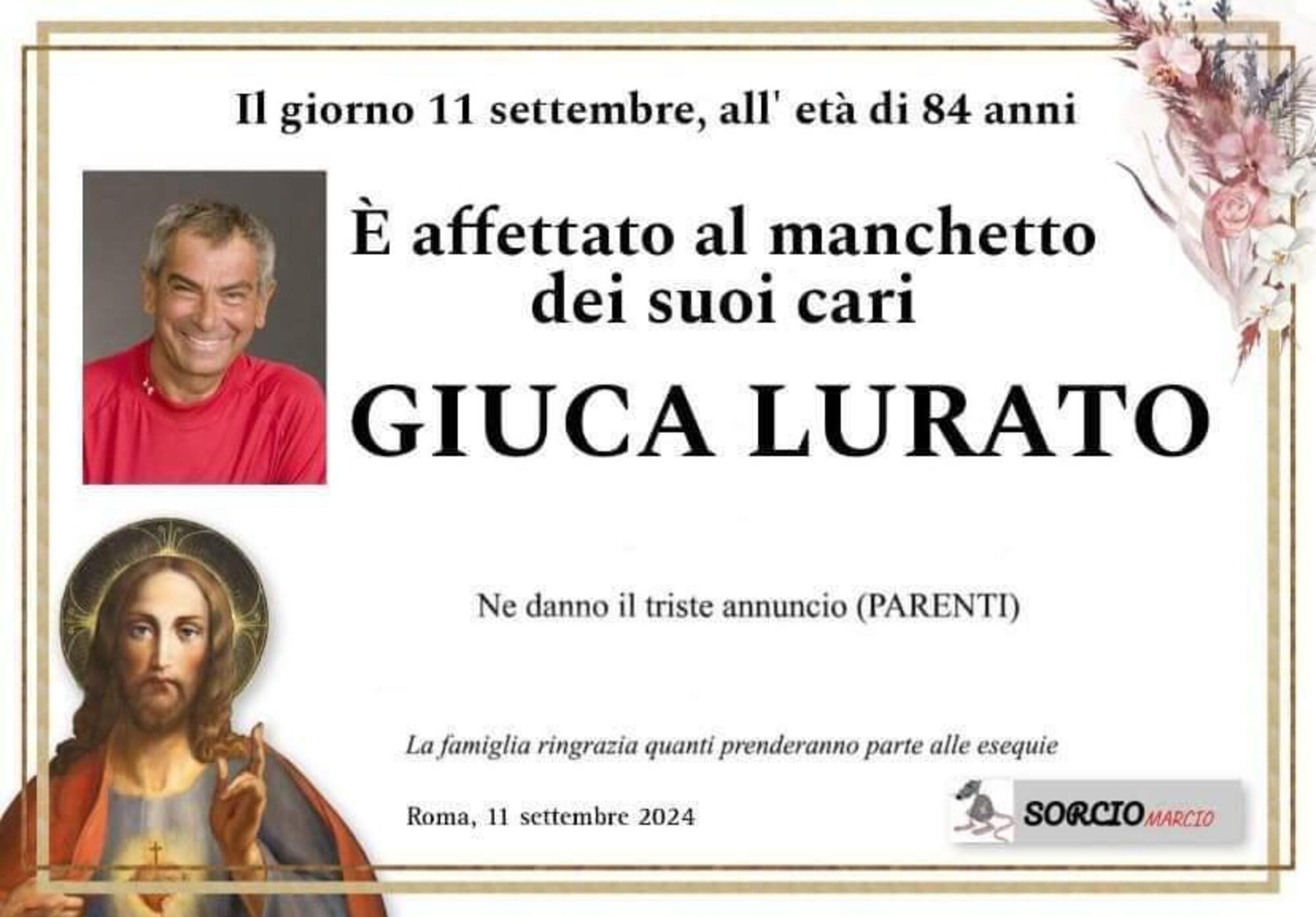 Uno dei tanti meme in onore di Luca Giurato