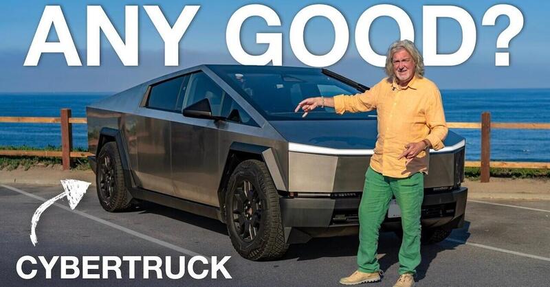 Tesla Cybertruck, ecco cosa ne pensa James May